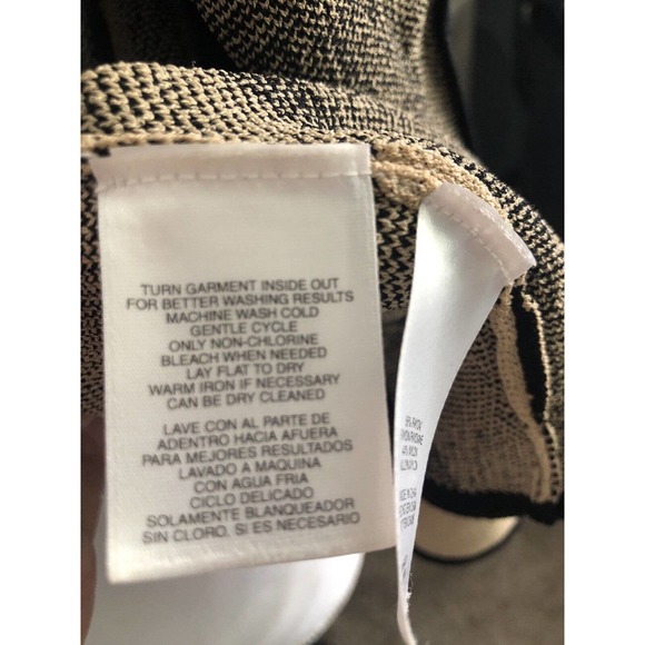 Jones New York Knit Zip Up Sweater Jacket and Sleeveless Tank Set 2 Piece Size S - Picture 16 of 16